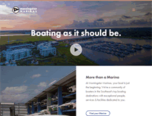 Tablet Screenshot of morningstarmarinas.com